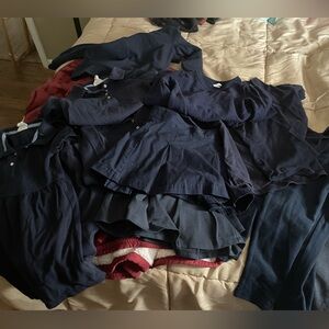 Set of 15!!!! Navy Blue School Uniform Pieces from Gap Size XS (size 4-5)